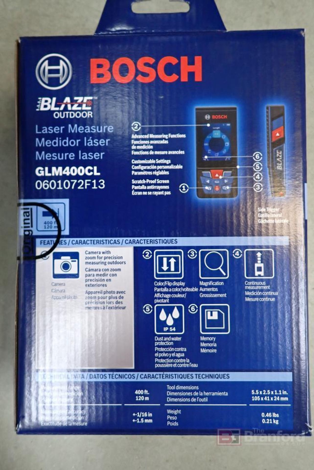 Bosch GLM400CL Blaze Outdoor Laser Measure - Image 4 of 4