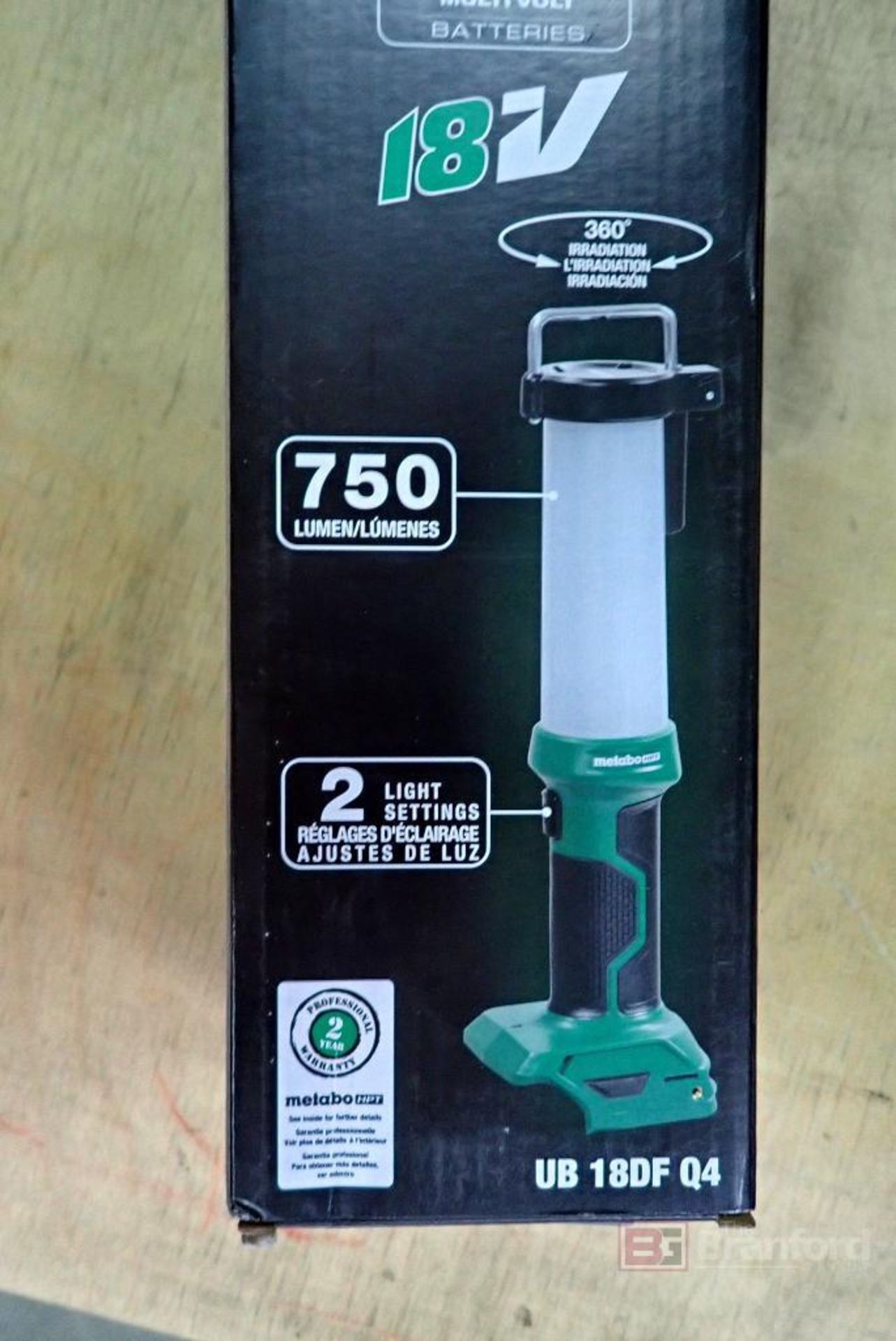 Metabo HPT UB 18DF Q4 Cordless Lantern - Image 5 of 5