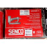 Senco SPS16XP-11 16 Gauge 7/16" (11mm) Crown Plastic Composite Stapler