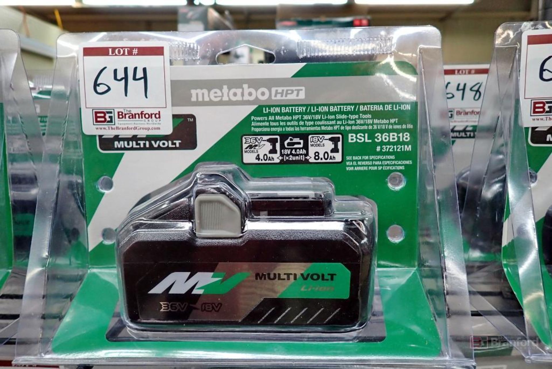 Metabo HPT BSL 36A18 Li-Ion Battery