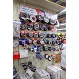 Large Assortment of Grinding, Blending & Finishing Wheels