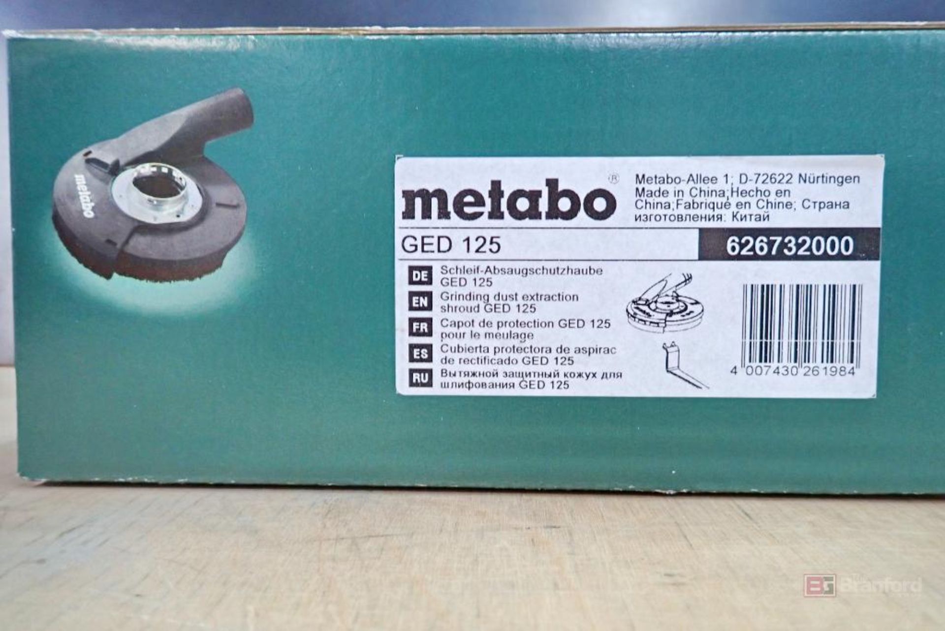 (3) Metabo GED 125 Grinding Dust Extraction Shrouds - Image 4 of 6