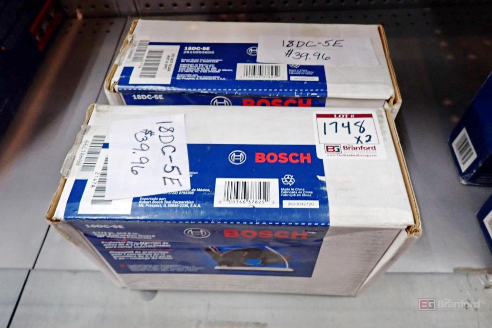 (2) Bosch 18DC-5E 4-1/2" & 5" Dust extraction Guards