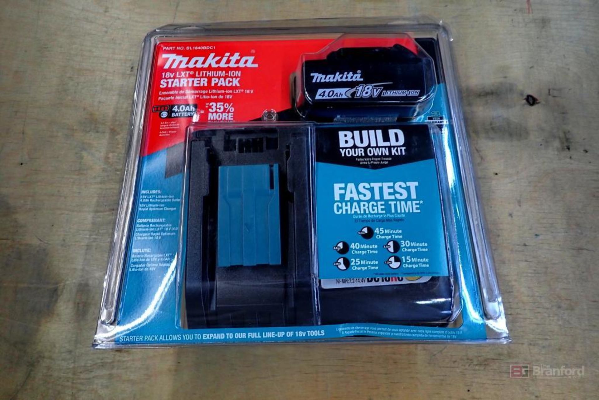 (2) Makita P/N BL1840BDC1 18V LXT Lithium-Ion Starter Packs