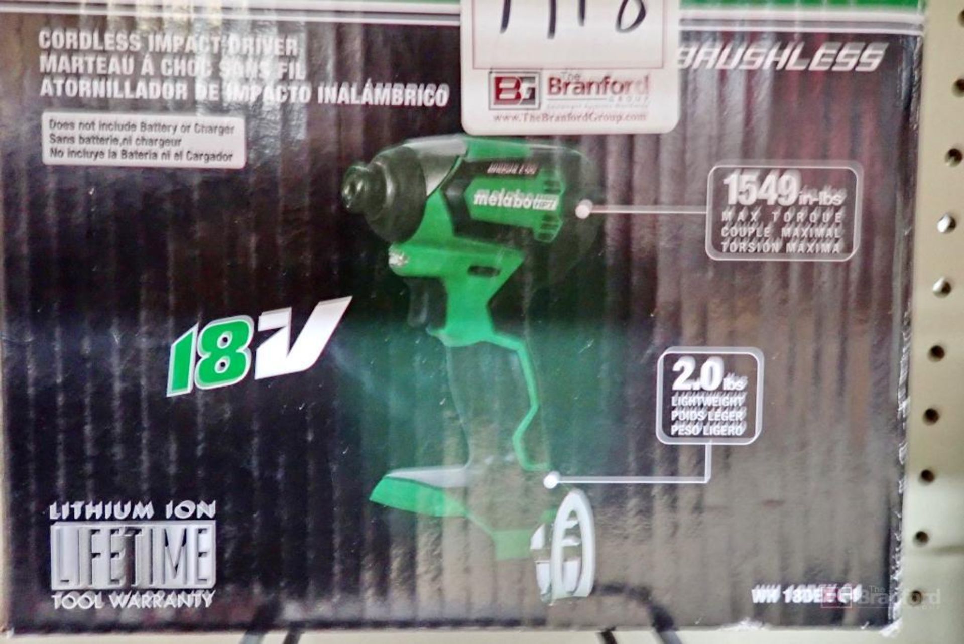 Metabo HPT WH 18DEX Q4 Brushless 18V Cordless Impact Driver - Image 2 of 3