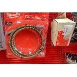 (3) Milwaukee 48-53-2576 TRAPSNAKE 6' Toilet Auger Replacement Cables