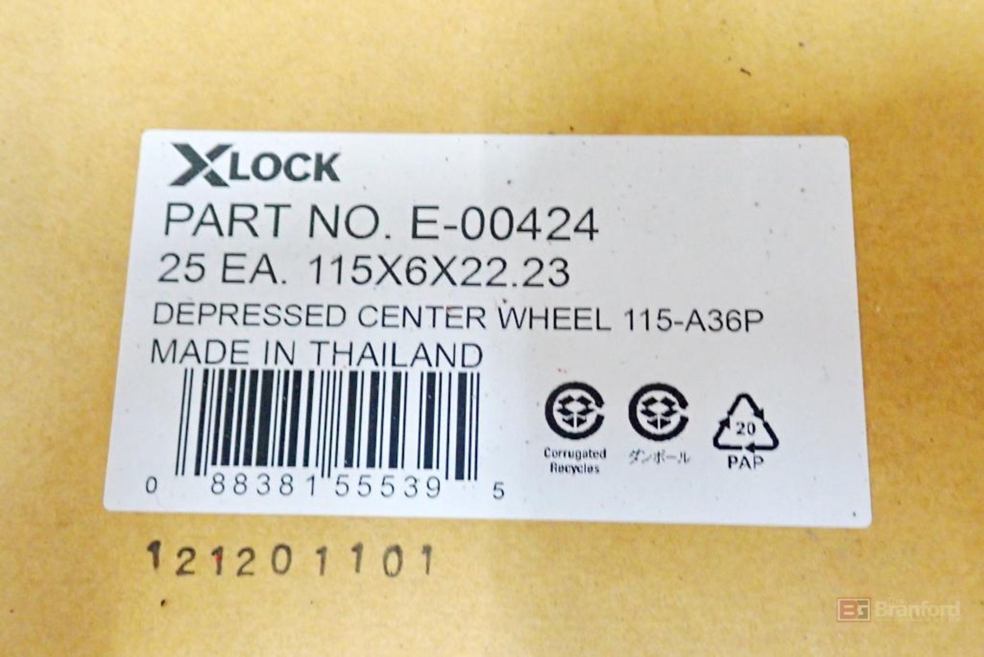 (3) Boxes Makita X-Lock E-00424 Depressed Center Grinding Wheels - Image 3 of 3