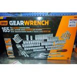 GearWrench 80932 165 Pc. SAE/Metric Mechanics Tool Set
