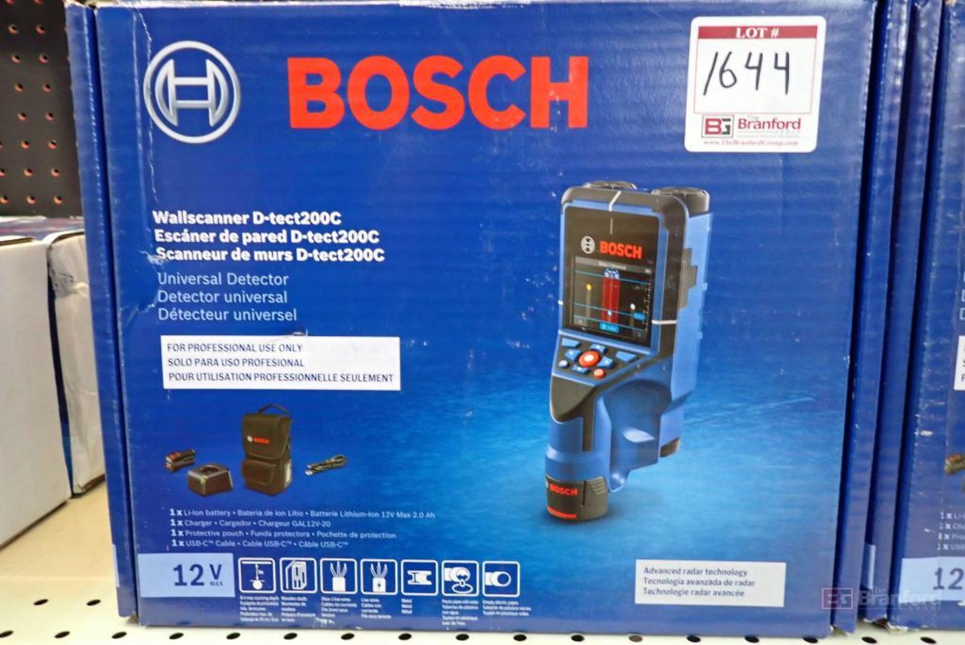 Bosch D-tect200C Wallscanner Kit - Image 2 of 5