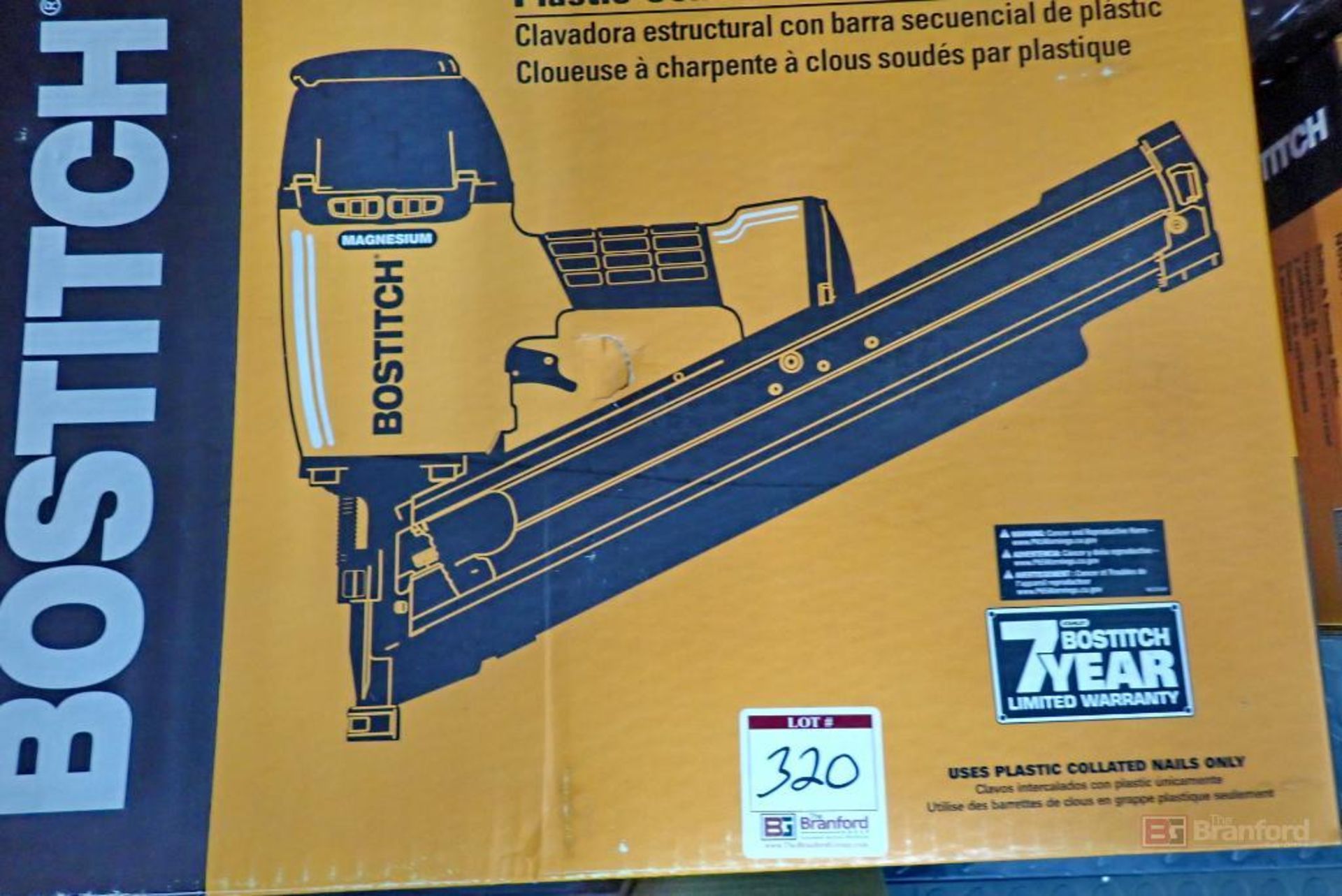 Bostitch F21PL2 Plastic Collated Framing Nailer - Image 2 of 3