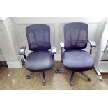 (2) Swivel Based Pneumatic Office Chairs