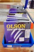 (15) Olson WB51656DB Band Saw Blades