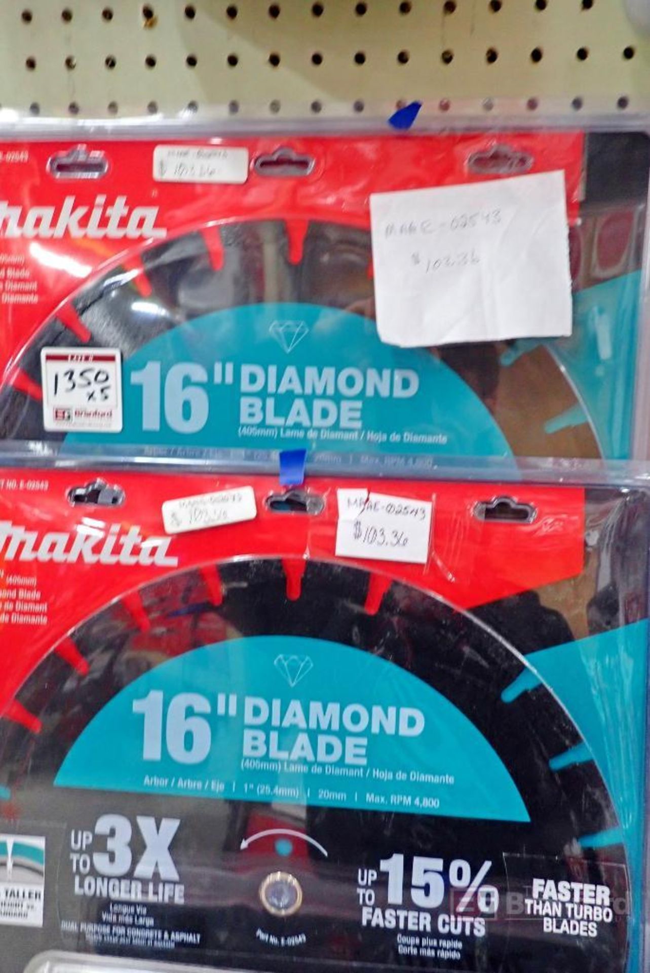 (5) Makita E-02543 16" Diamond Blades