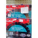 (5) Makita E-02543 16" Diamond Blades