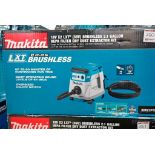 Makita XCV21PTX 18V X2 LXT (36V) Brushless 2.1 Gallon Hepa Filter Dry Dust Extractor Kit