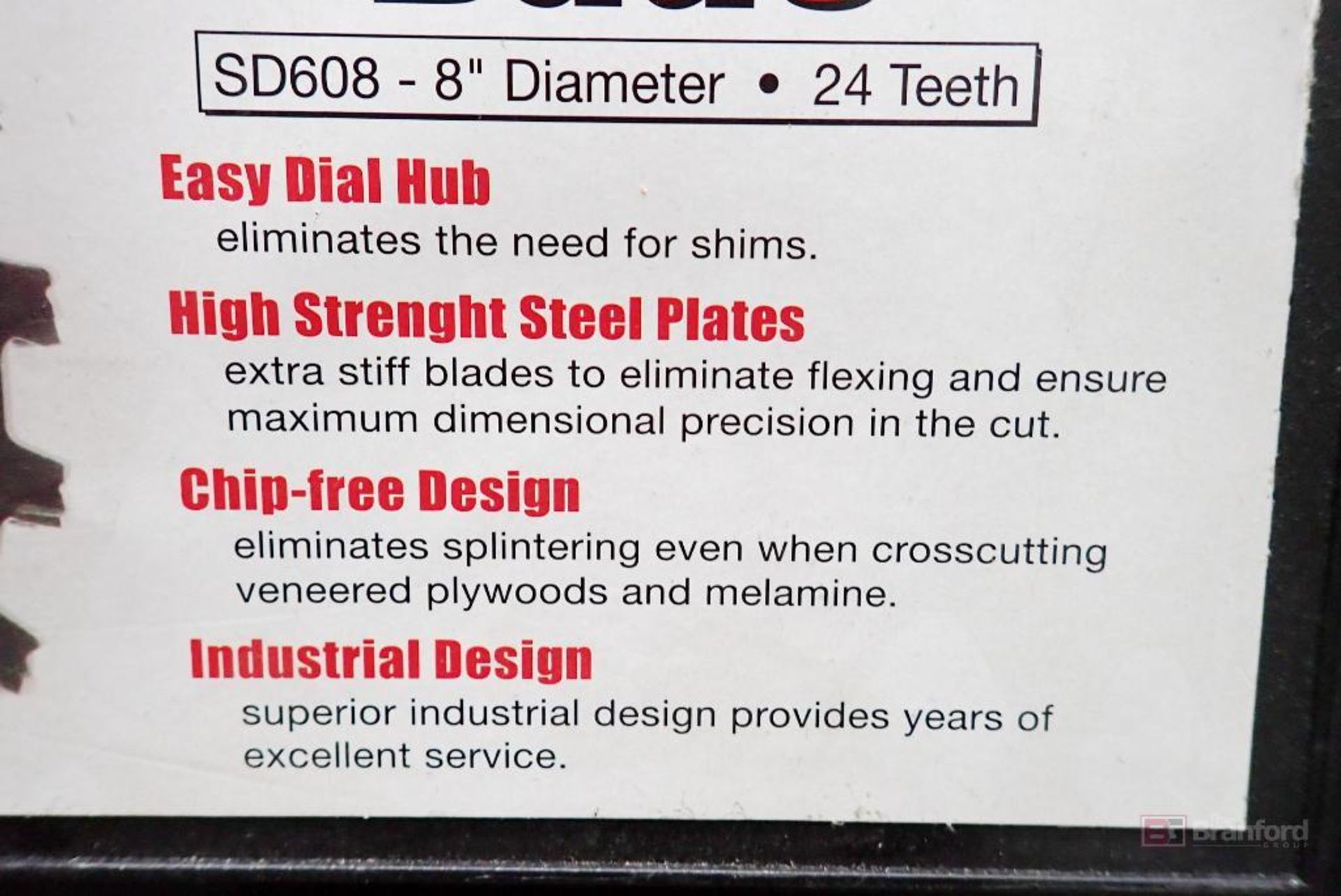 Freud SD608 Dial-a-Width DADO Saw Set - Image 3 of 5