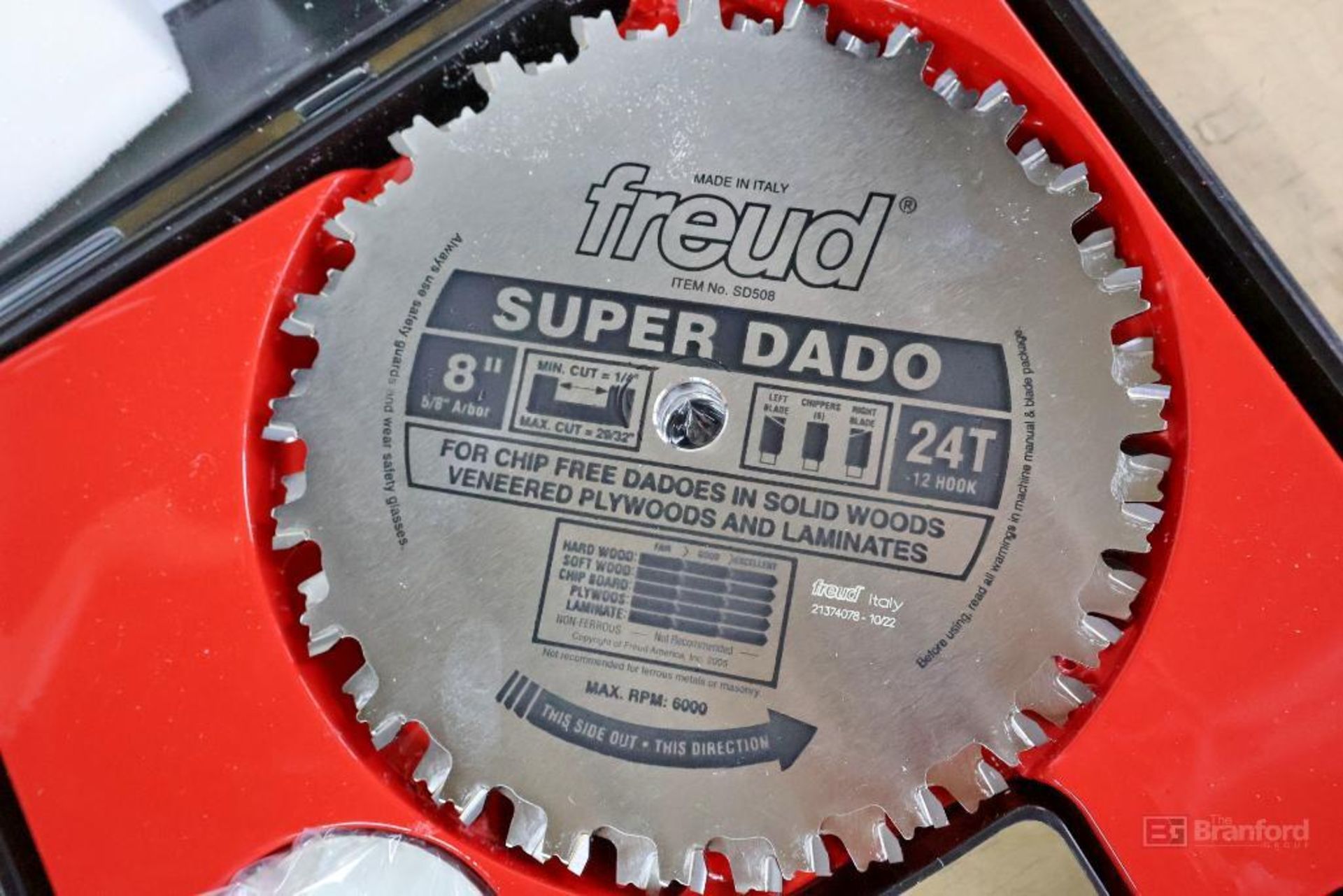 Freud SD508 8" Super DADO Saw Kit - Image 6 of 6