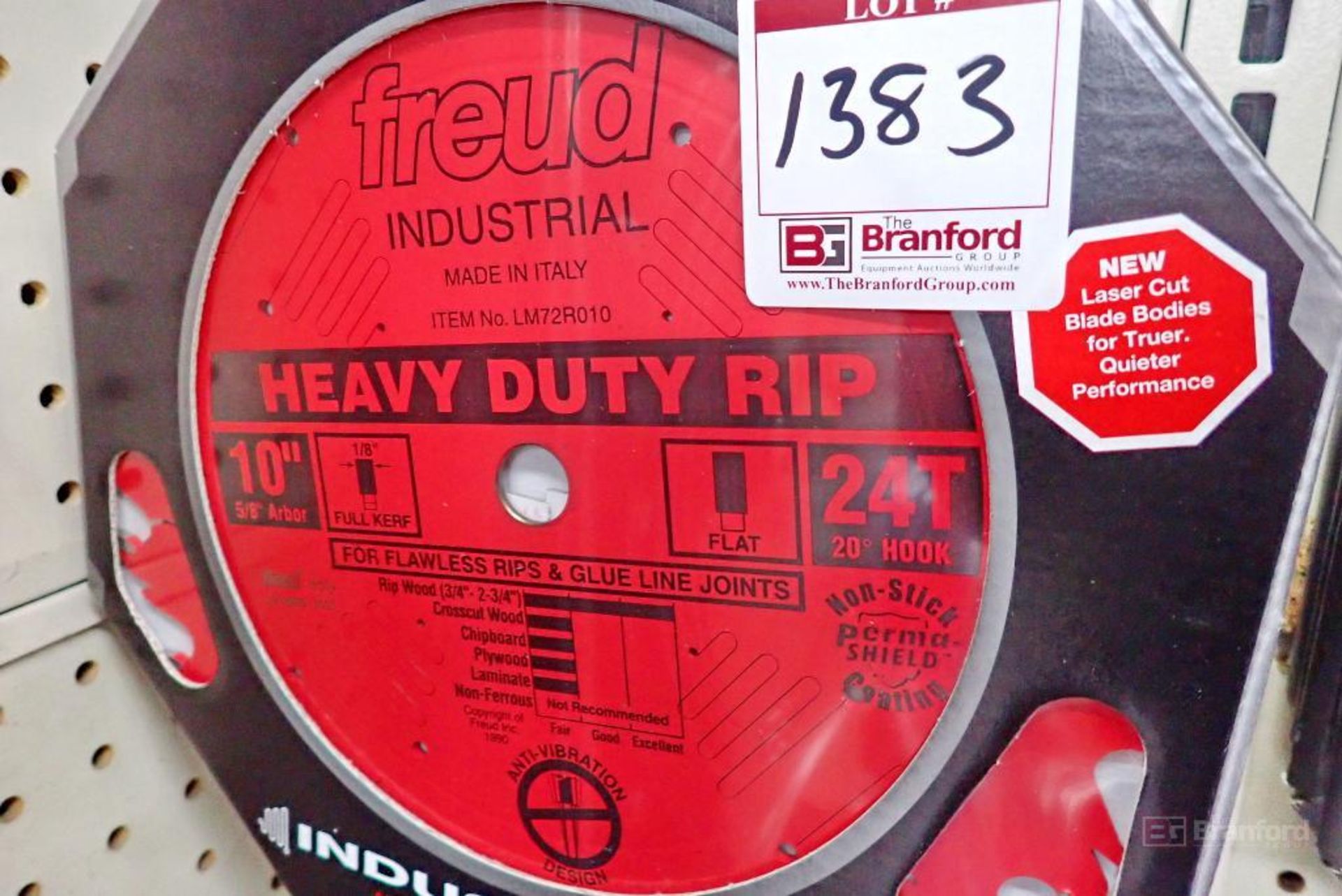 (10) Freud 10" 24T Heavy Duty Rip Purpose Saw Blades - Image 2 of 3