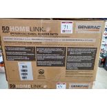 GENERAC GNR98550 HomeLink 50 AMP Upgradeable Manual Transfer Switch