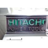 Hitachi Power Tools Neon Sign