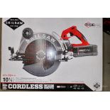 Skil SPTH70M-21 10-1/4" SkilSaw Cordless Worm Drive Saw