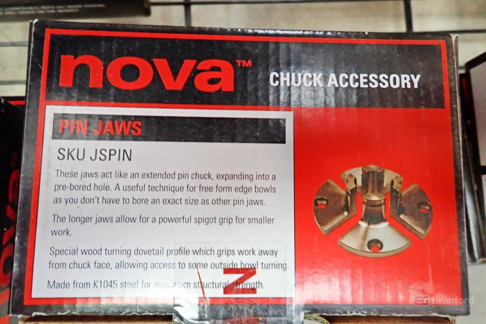 (2) NOVA JS50N 50mm 2" Jaws - Image 3 of 4