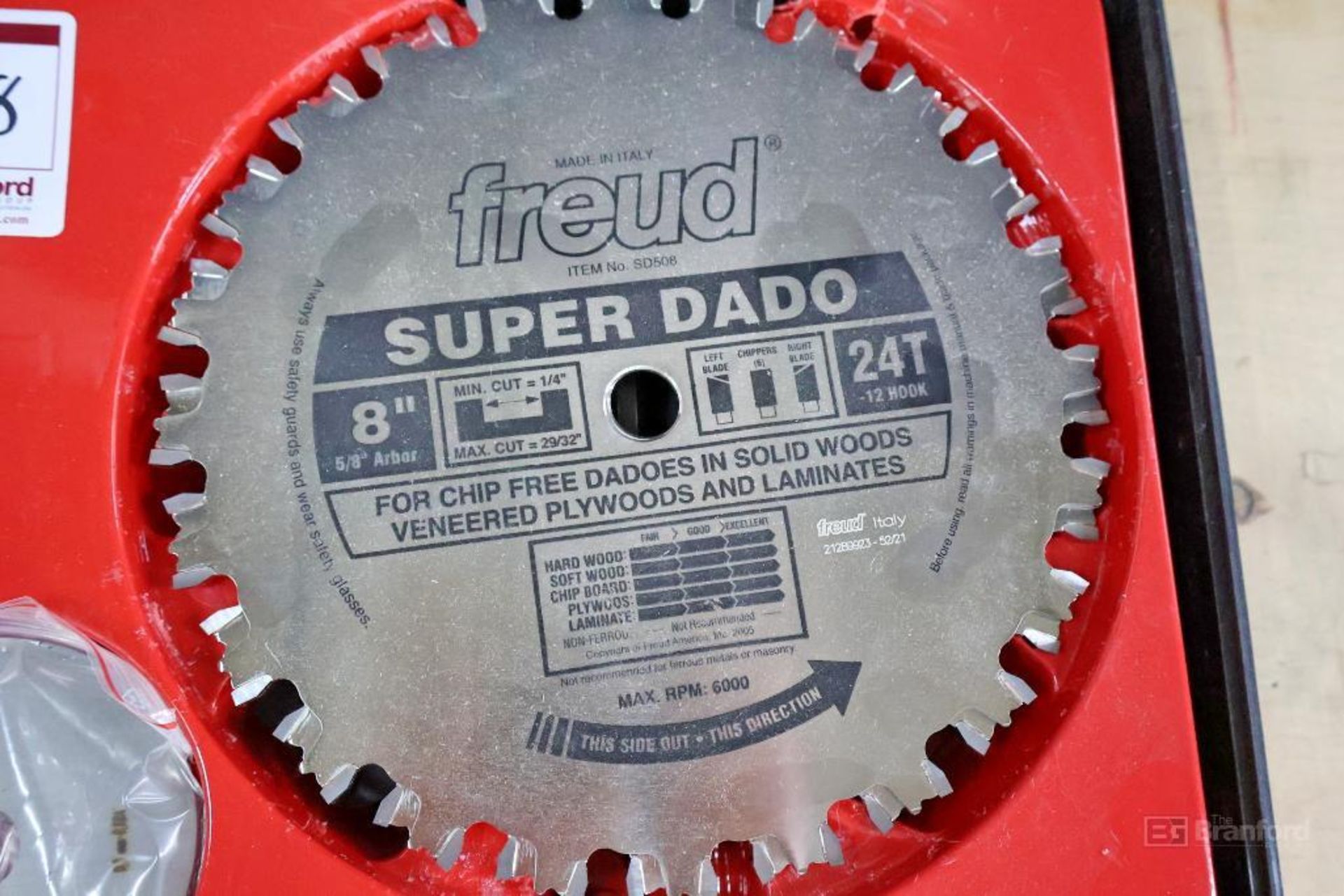 Freud SD508 8" Super DADO Saw Kit - Image 3 of 4