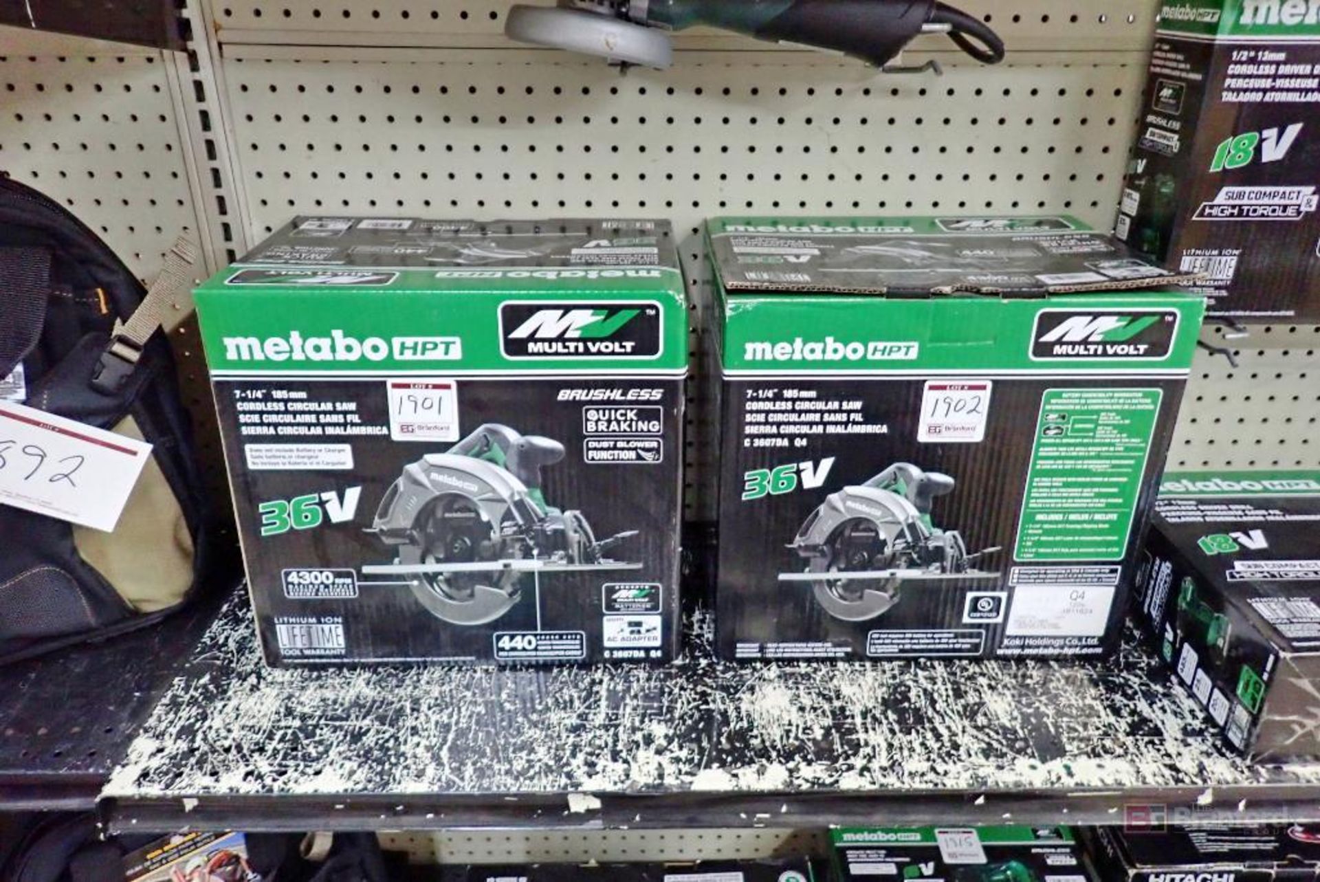 Metabo C 3607DA Q4 Brushless Cordless Circular Saw