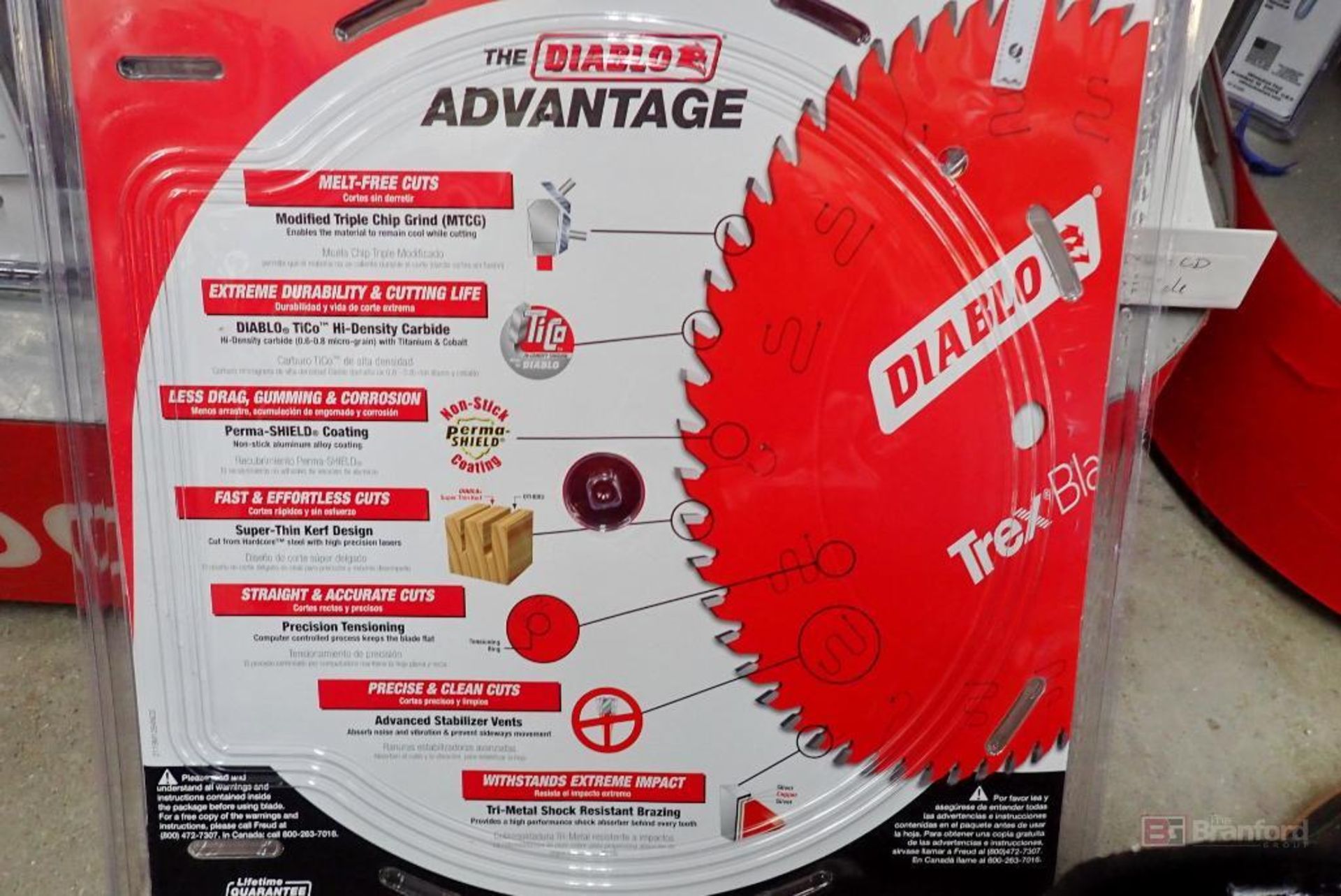 (11) Diablo 12" 84T Trex Saw Blades - Image 3 of 3