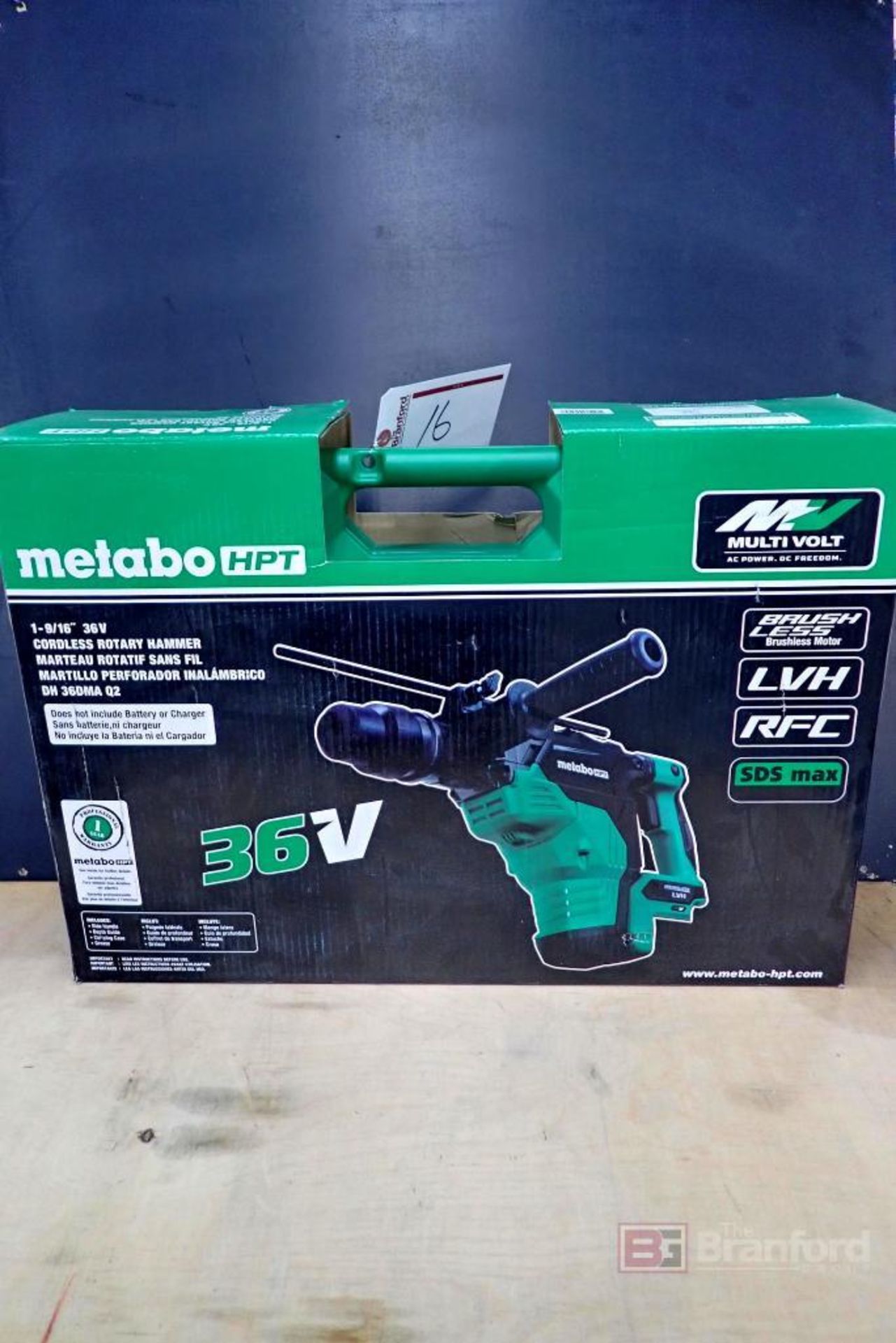 Metabo HPT DH36DMA Cordless Rotary Hammer