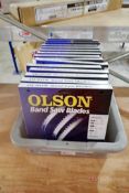 (15) Olson WB51662DB Band Saw Blades