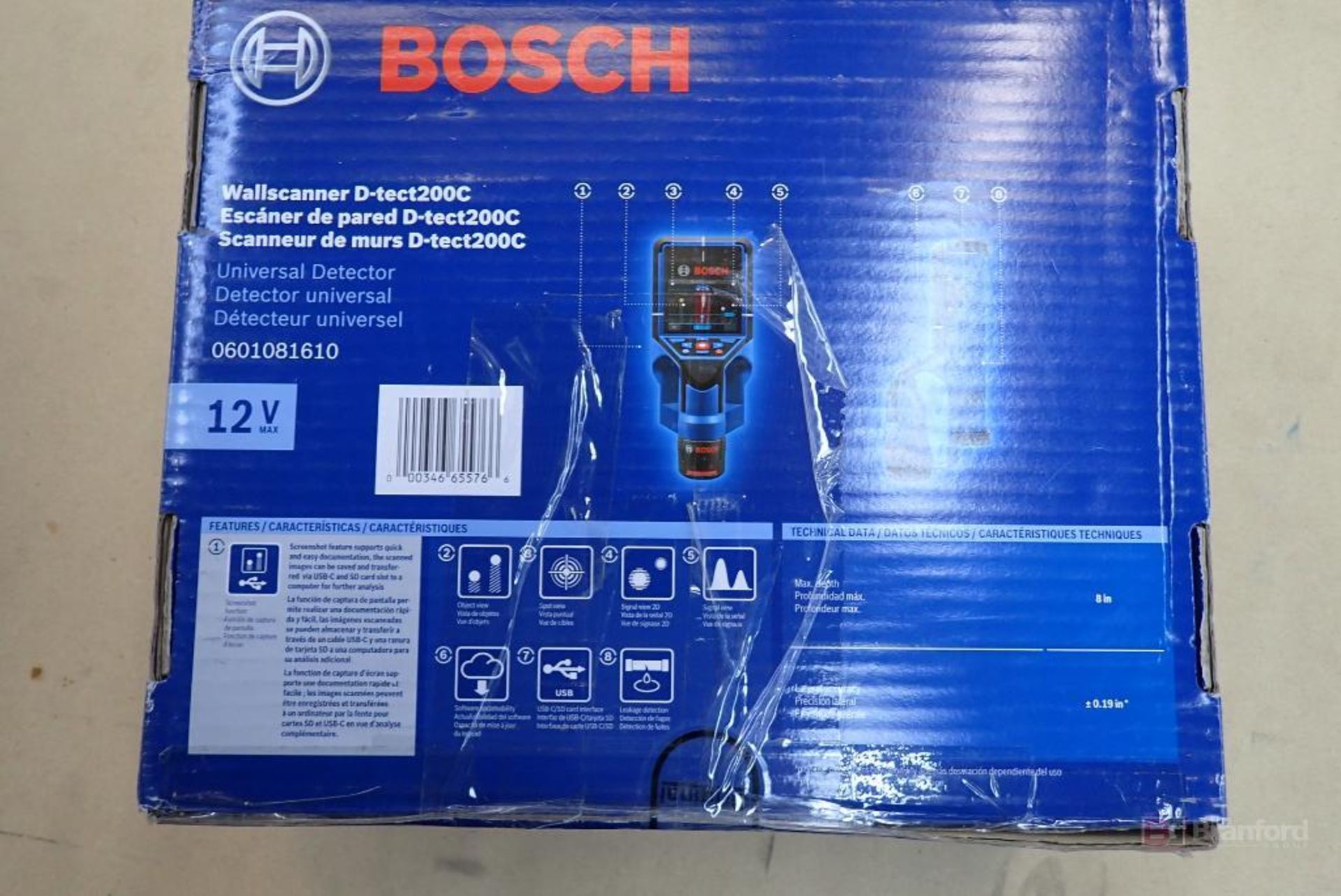 Bosch D-tect200C Wallscanner Kit - Image 3 of 4