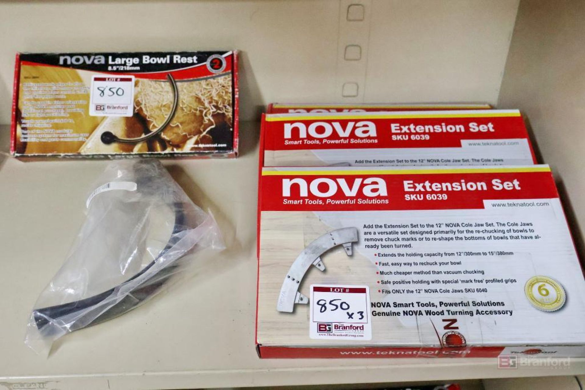 (2) NOVA 9090 Large Bowl Rests