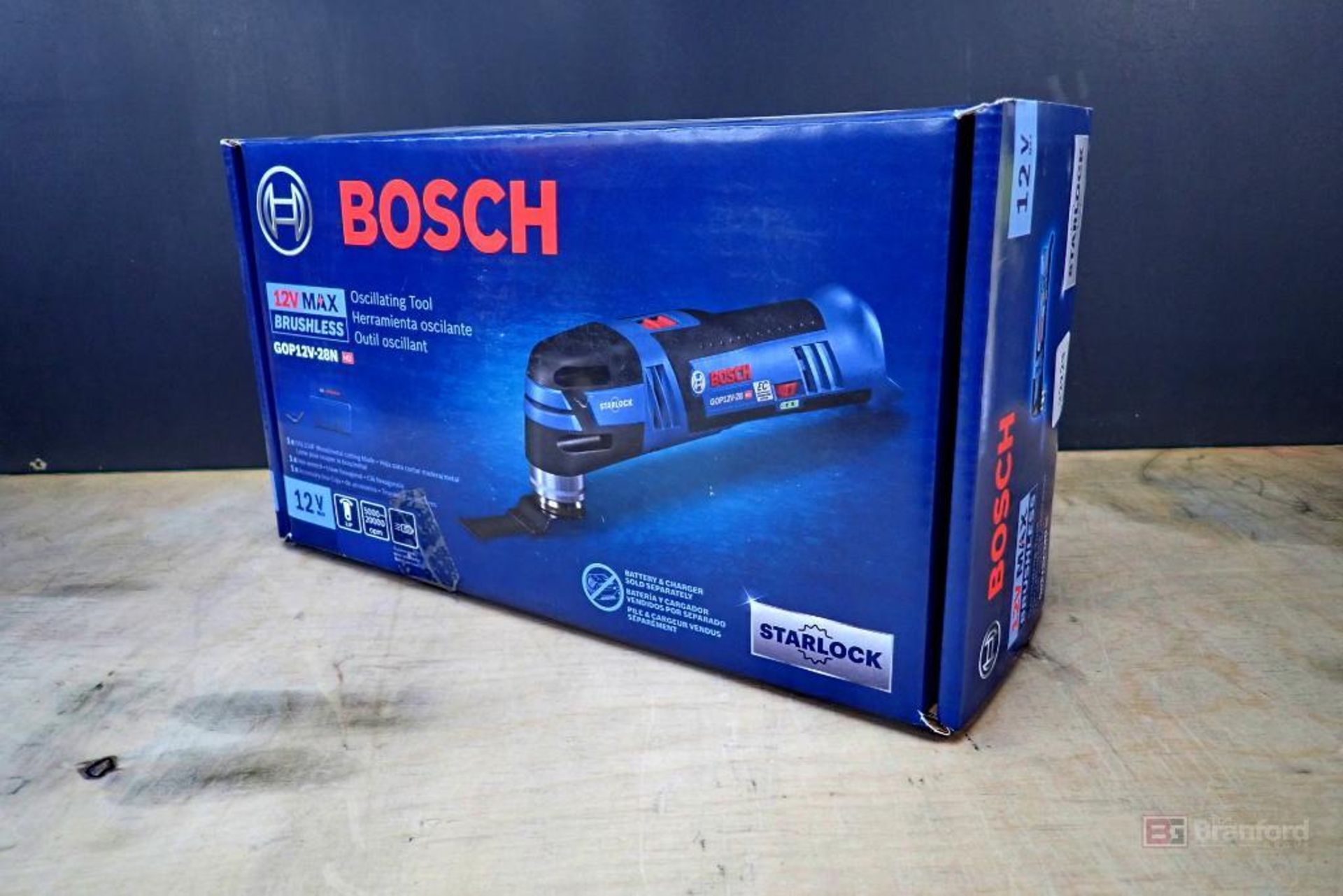 Bosch 12V MAX Brushless GOP12V-28N Oscillating Tool - Image 3 of 6