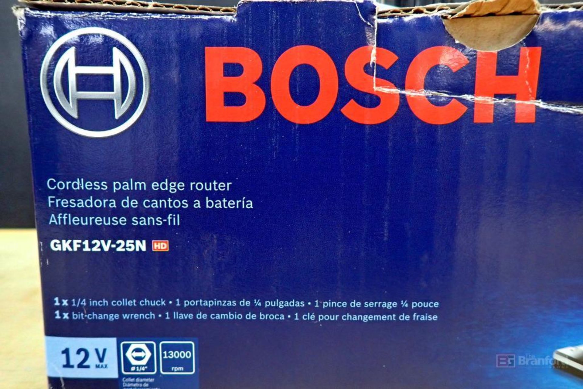 Bosch 12V Max GKF12V-25N Cordless Palm Edge Router - Image 2 of 8