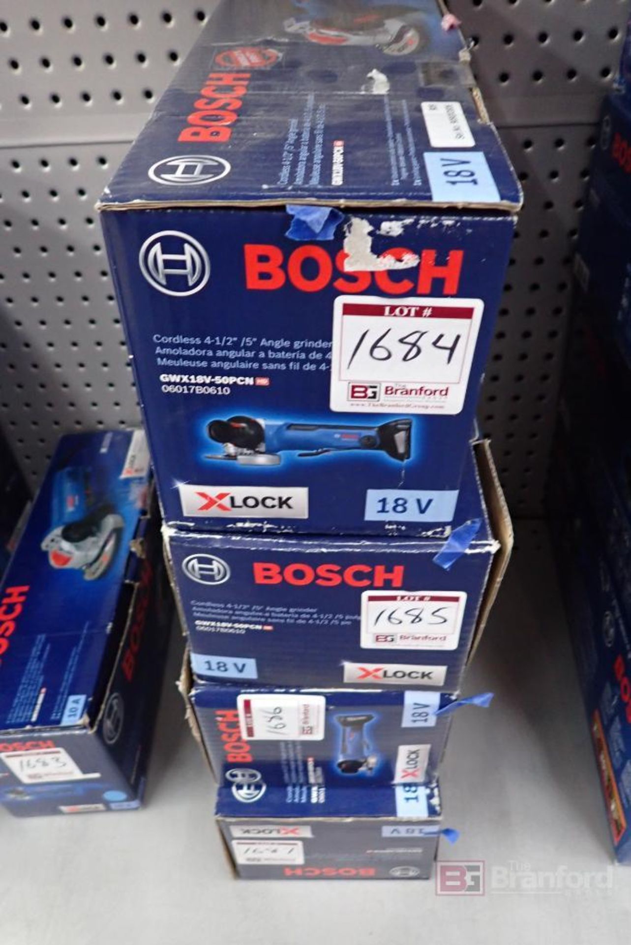 Bosch XLock GWX18-50PCN Angle Grinder