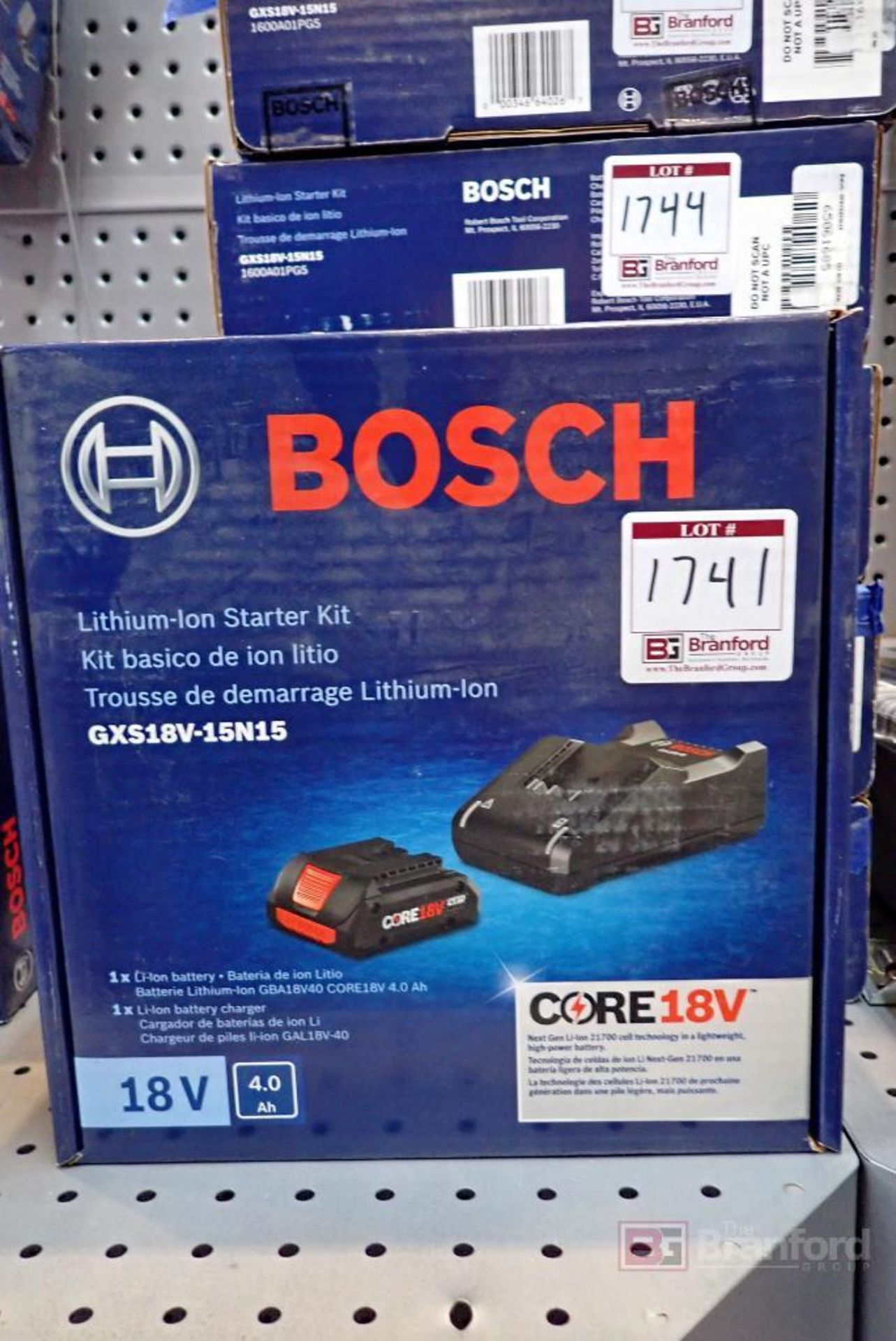 Bosch GXS18V-15N15 Lithium-Ion Starter Kit w/ Battery & Charger - Image 2 of 3