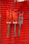 (5) Milwaukee Flare Nut Wrenches
