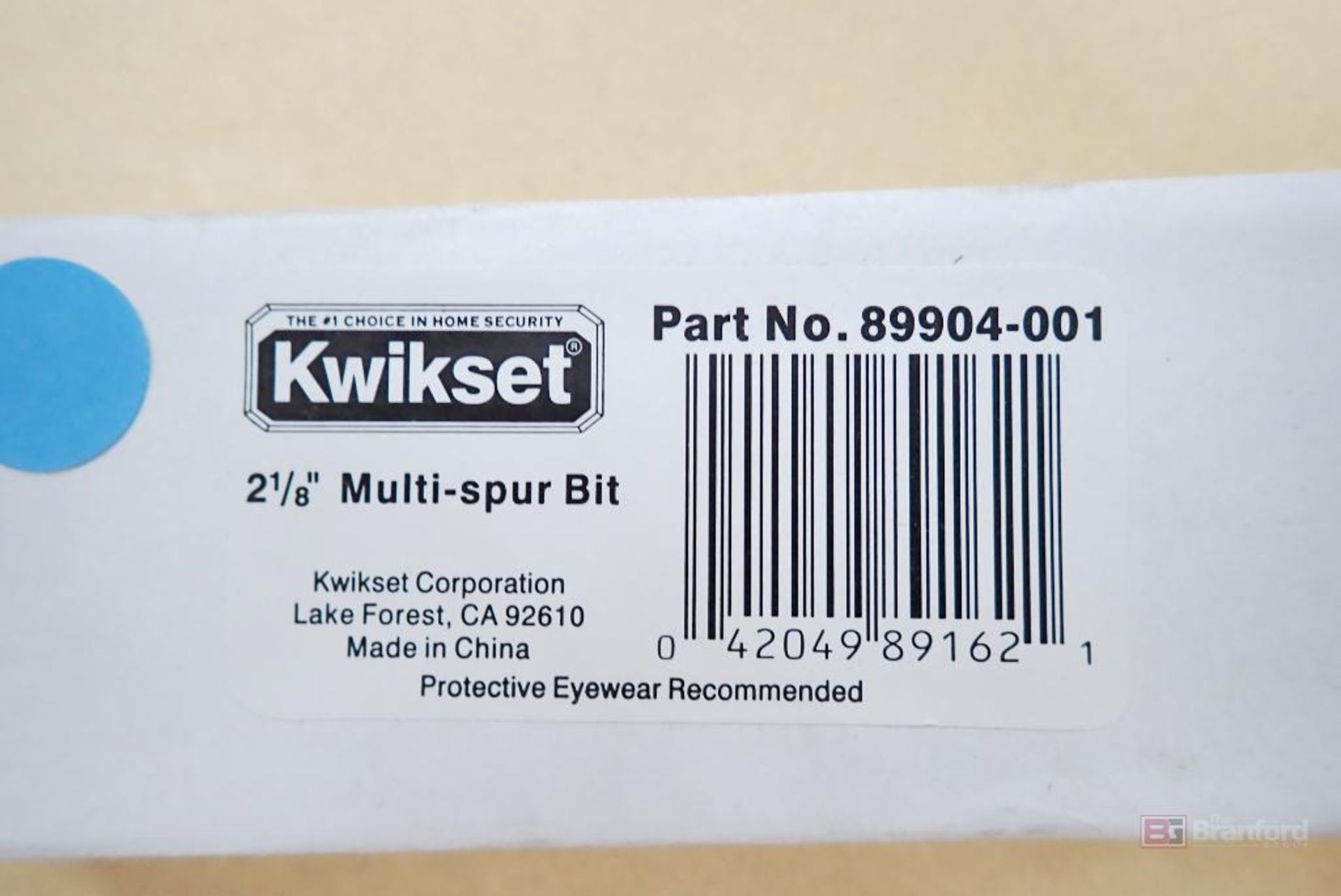 (4) Kwikset P/N 89904-001 2-1/8" Multi-Spur Bits - Image 4 of 6