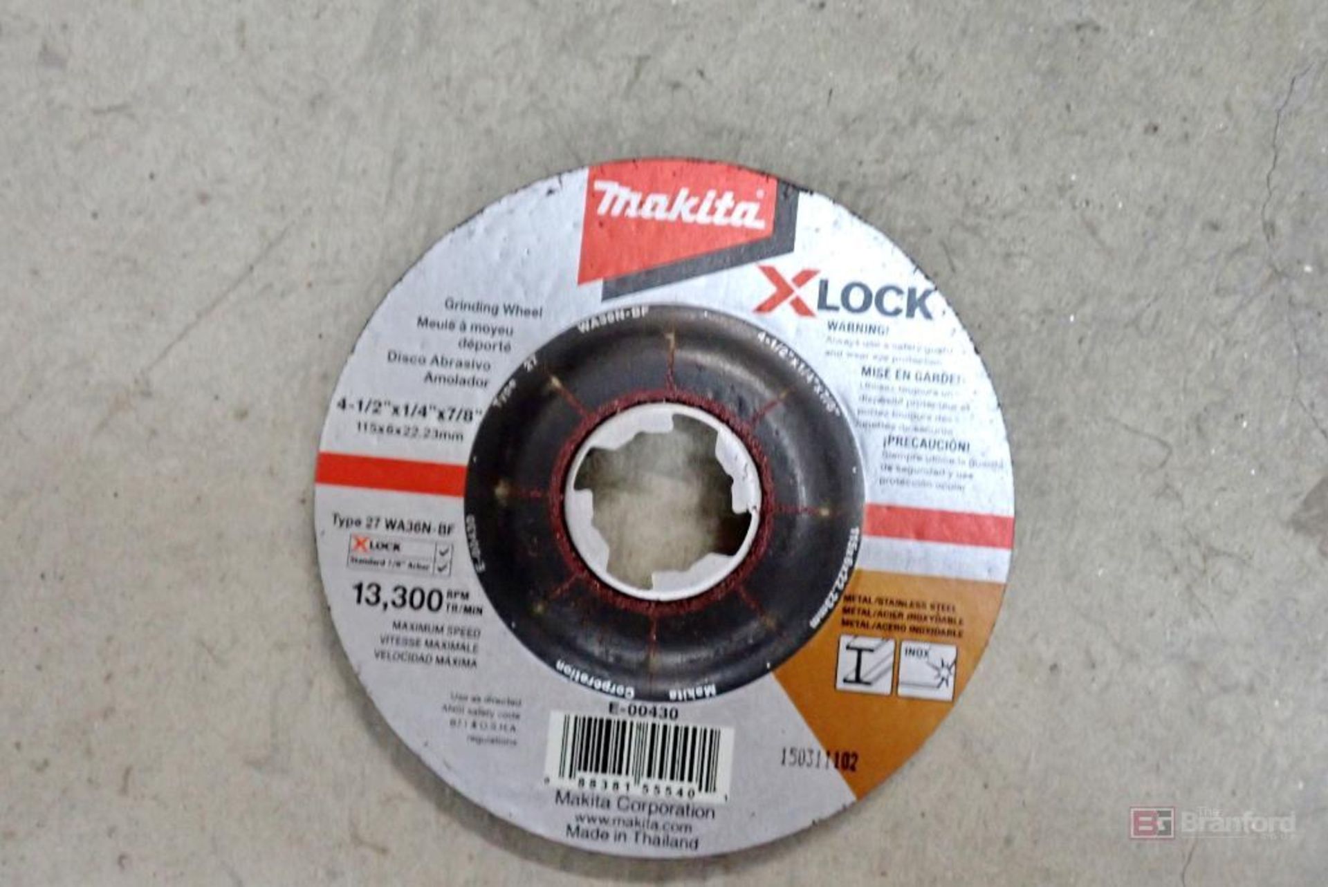 (2) Boxes Makita E-00430 Xlock Type 27 Grinding Wheels - Image 3 of 5