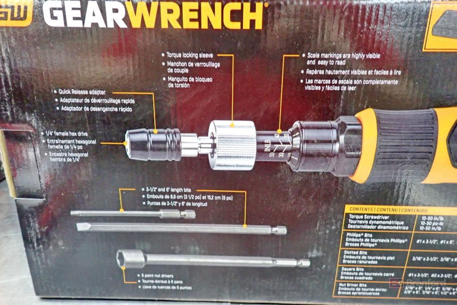 GearWrench 89620 20 Pc. Torque Screwdriver Set - Image 3 of 5