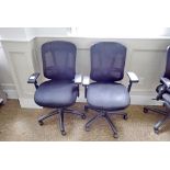 (2) Swivel Based Pneumatic Office Chairs