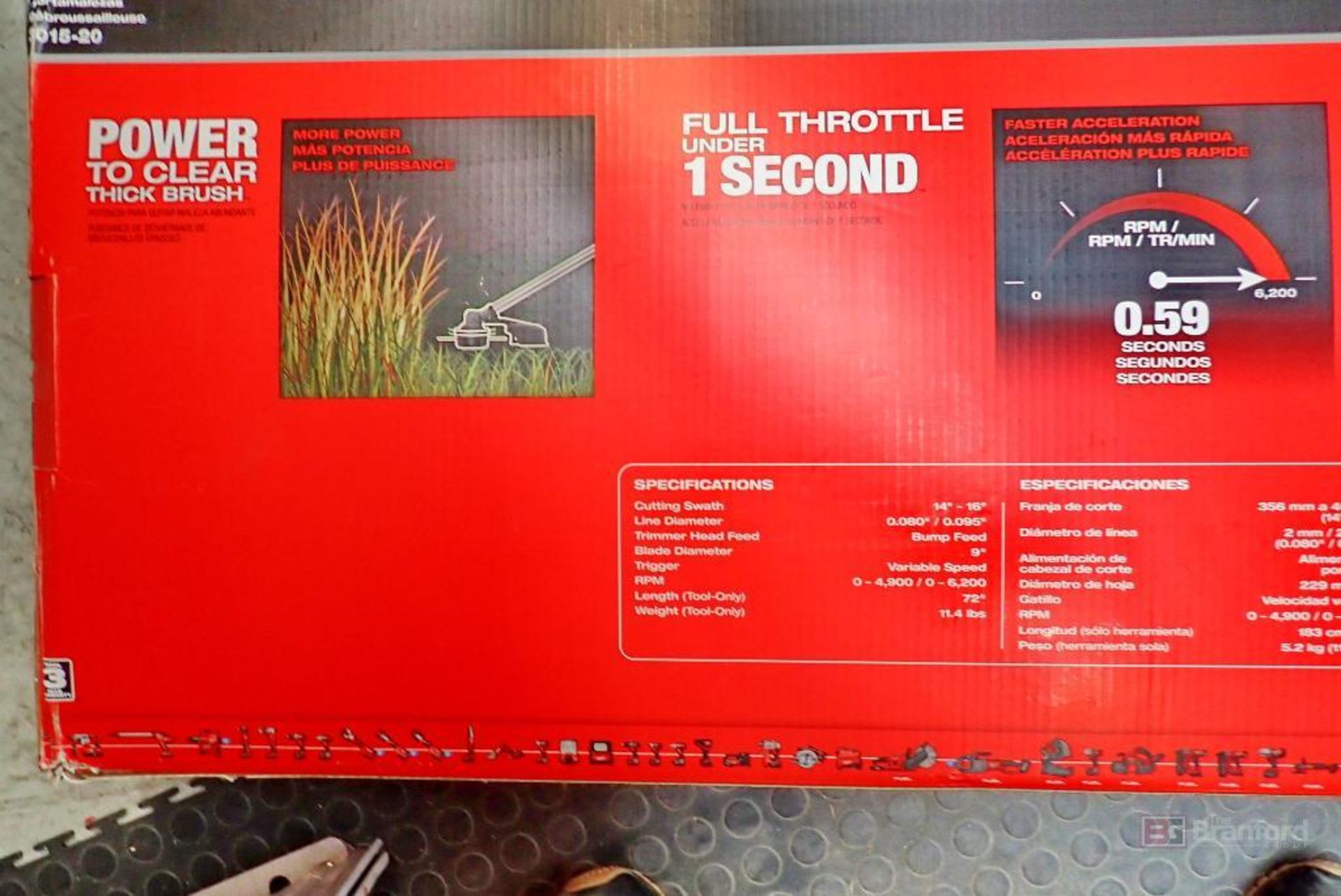 Milwaukee M18 Fuel 3015-20 Cordless Brush Cutter & String Trimmer - Image 4 of 5