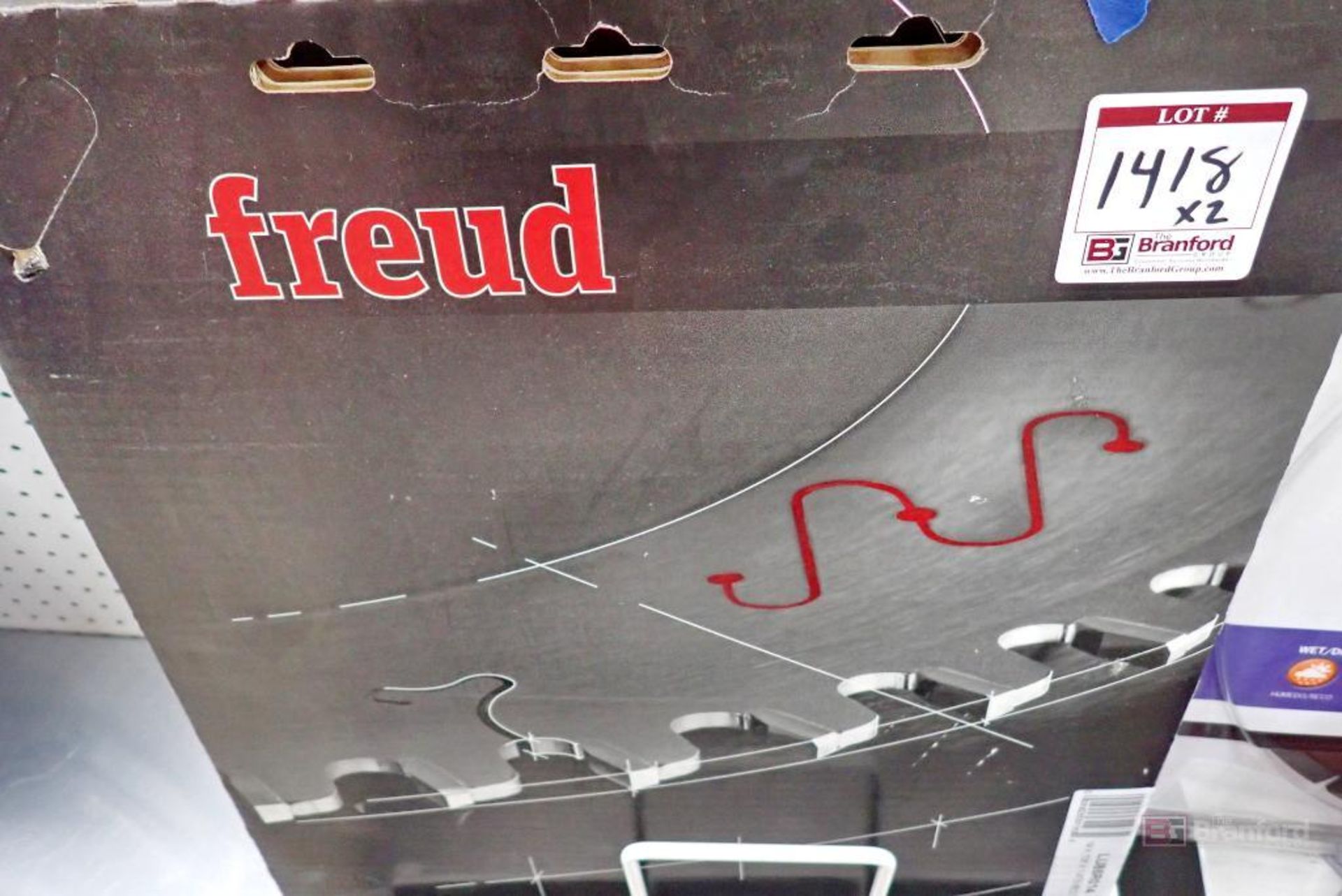 (2) Freud 14" 108T ATB Red Teflow Saw Blades