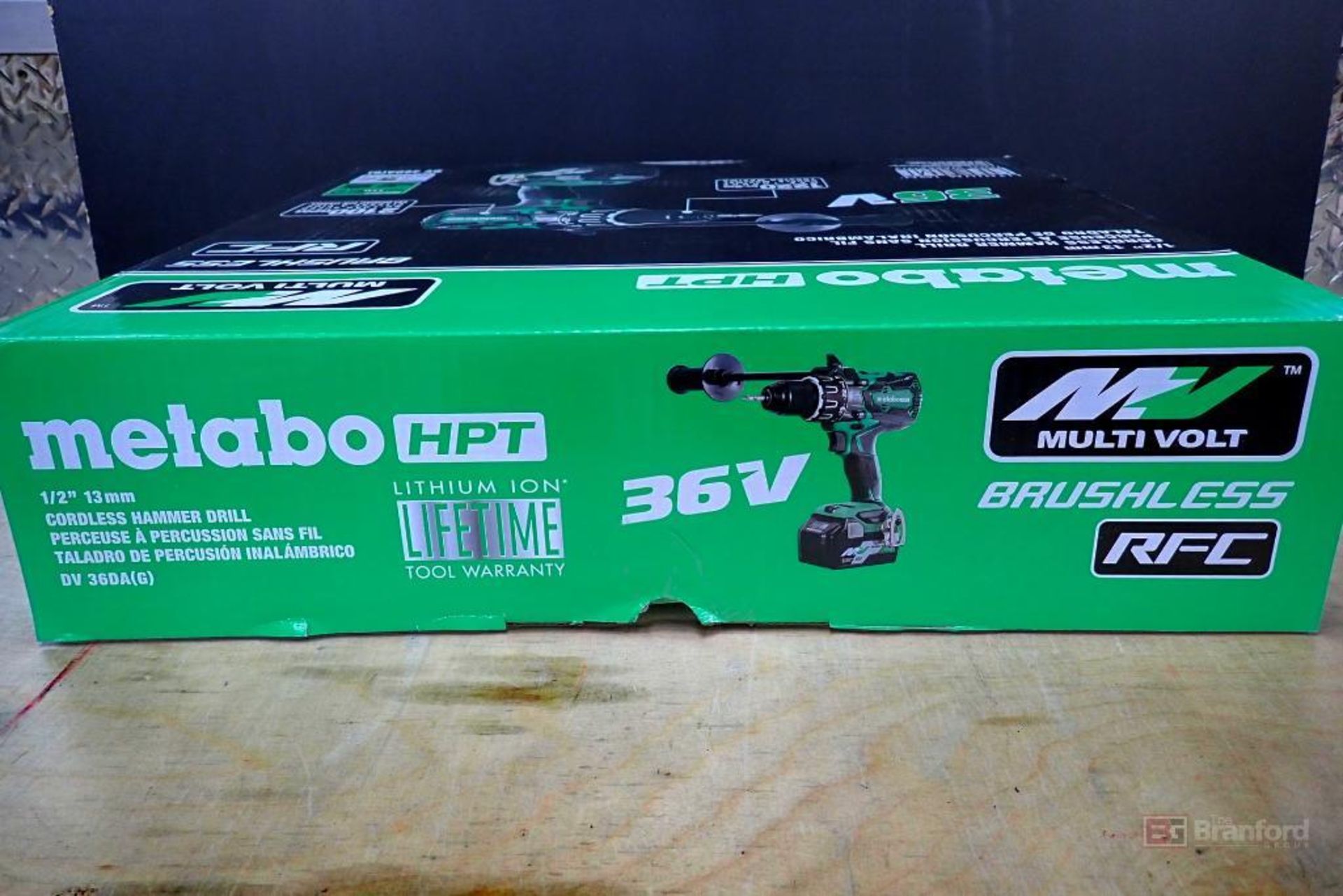 Metabo HPT DV36DA MultiVolt Brushless RFC 1/2" 13mm Cordless Hammer Drill - Image 2 of 5