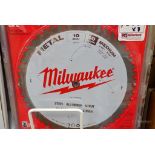 (8) Milwaukee 48-40-4260 10" Metal Saw Blades