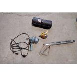 Lot of Misc Pressure Washer Attachments, Palm Nailer, Drill