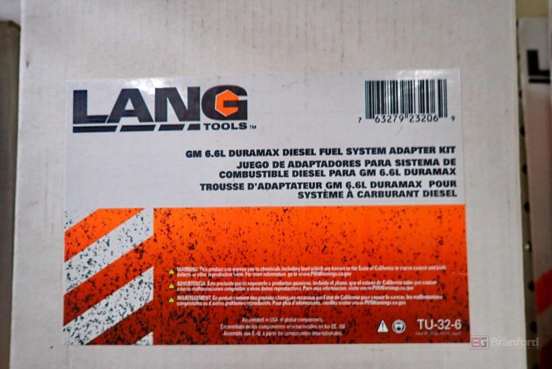 (2) Lang Tools TU-32-6 GM 6.6L Duramax Diesel Fuel System Adapter Kits - Image 3 of 4