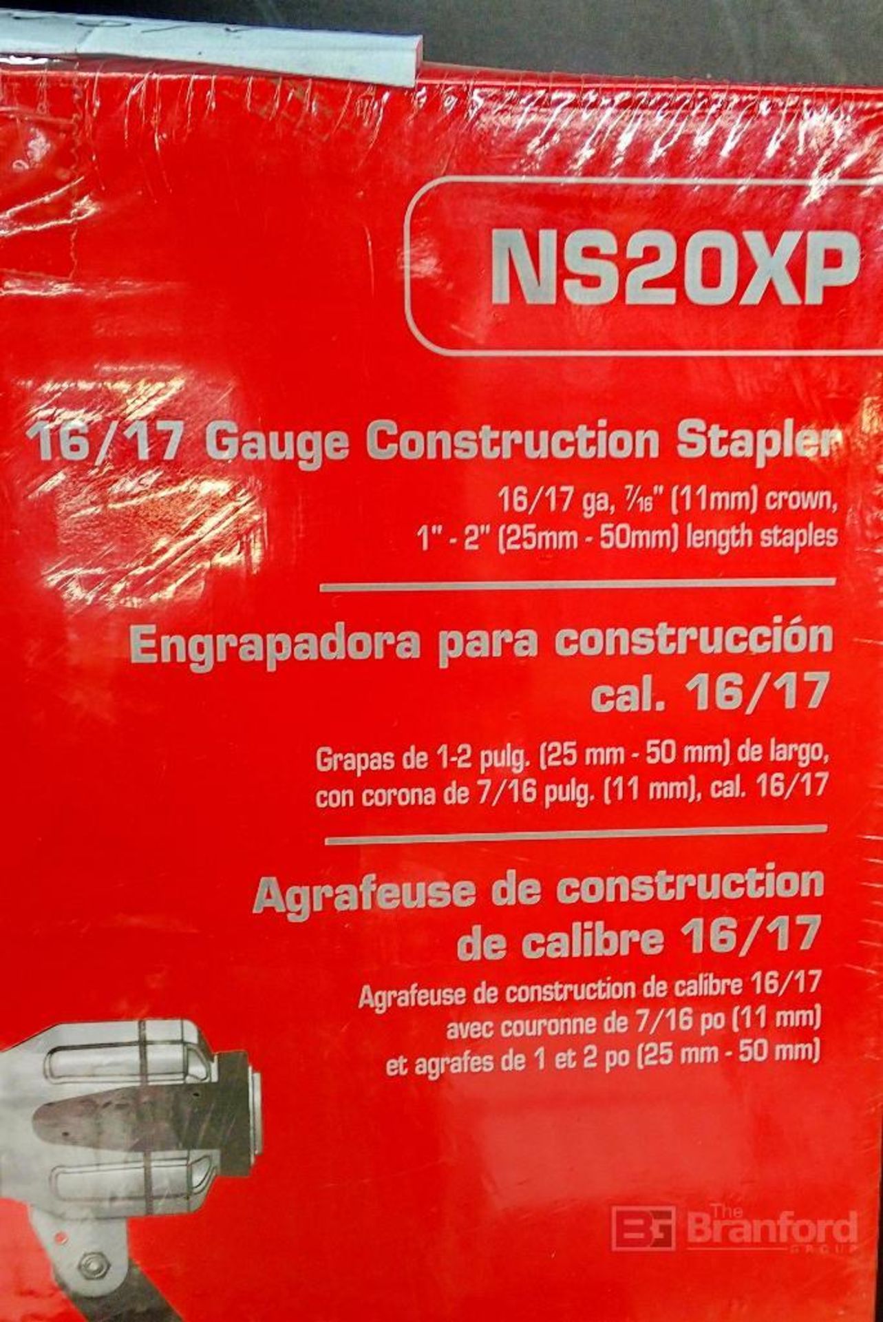 Senco NS20XP 16/17 Gauge Construction Stapler - Image 4 of 4
