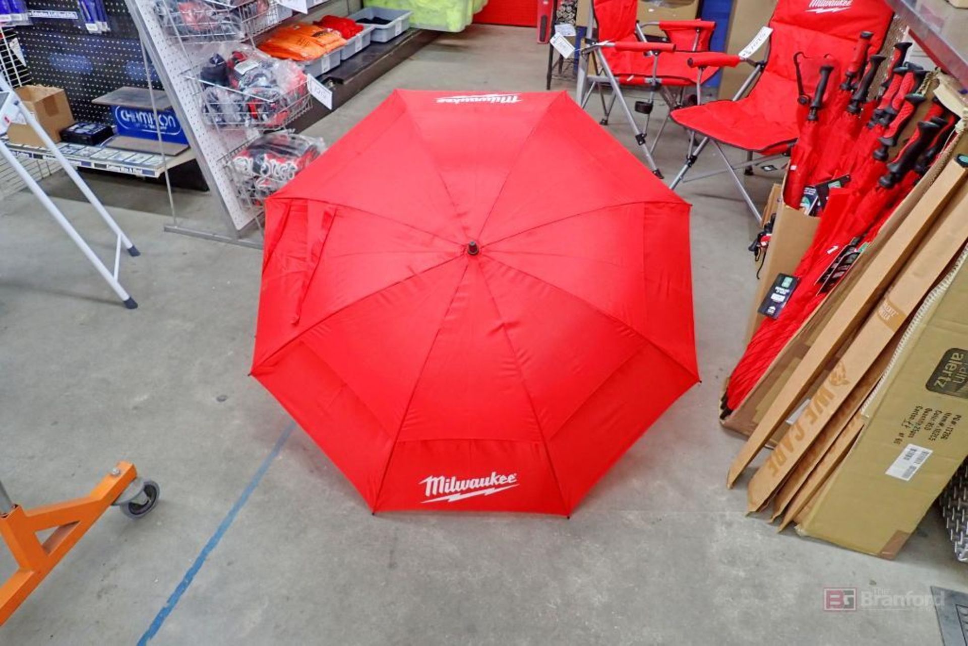 Box Lot of Rain Alertz / Milwaukee Umbrella's - Image 5 of 5